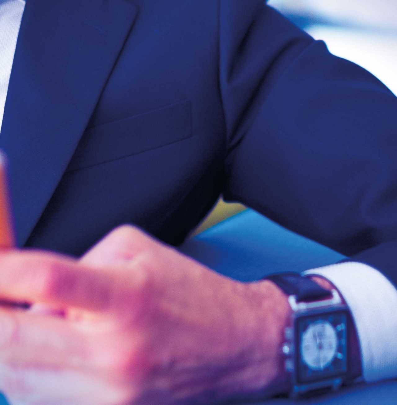 Continuation of the image man reading picture that is part of this mosaic. 