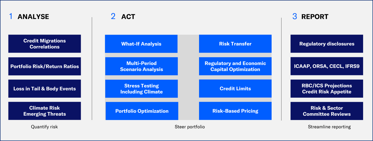 credit portfolio management flow